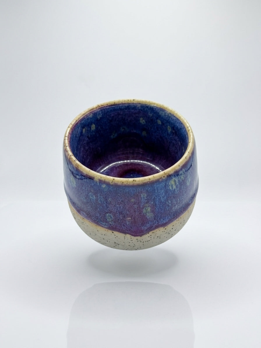 CELESTIAL INDIGO HORIZON - Handcrafted Stoneware Vessel