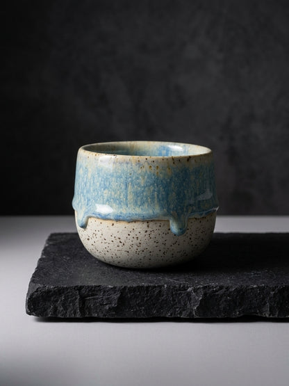 GLACIAL TIDE - Handcrafted Stoneware Vessel