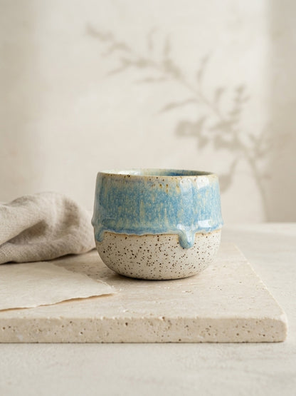 GLACIAL TIDE - Handcrafted Stoneware Vessel
