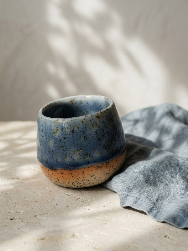 DEEP INDIGO CRACKLE