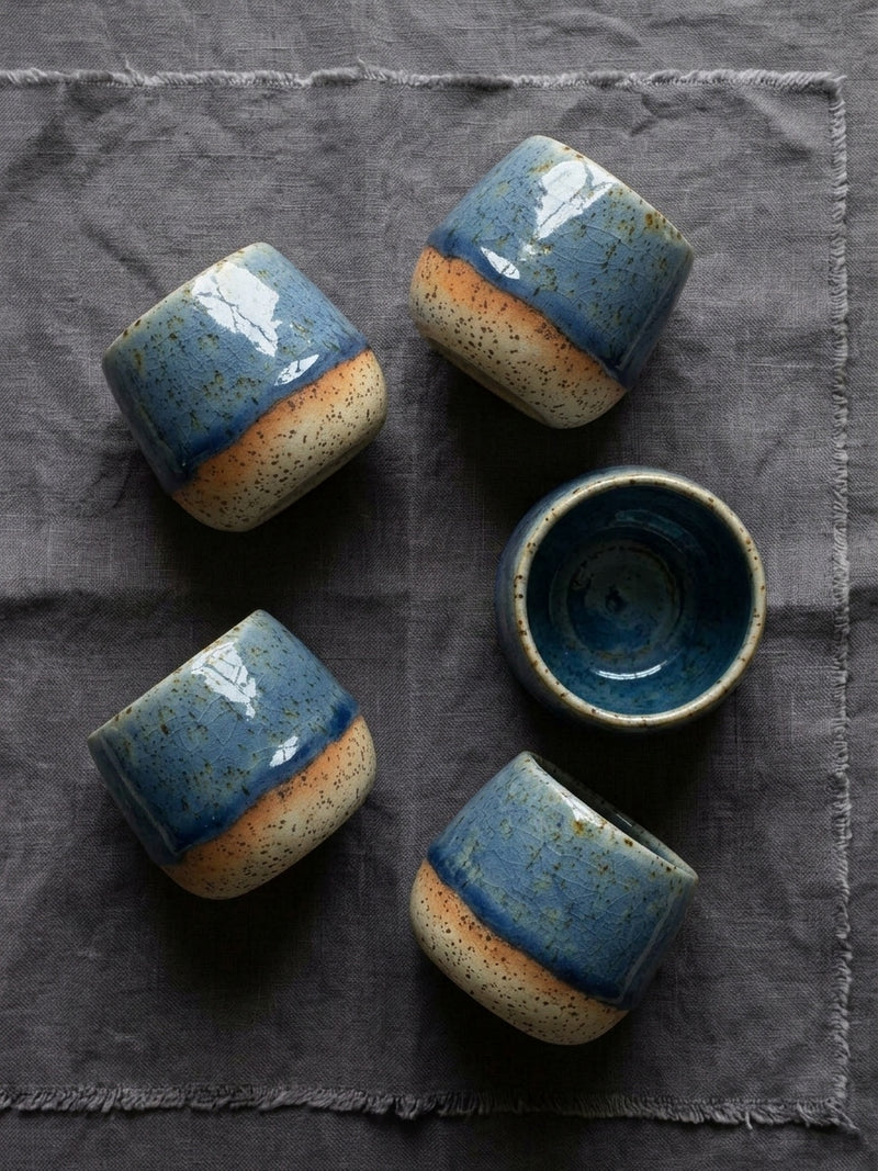 DEEP INDIGO CRACKLE