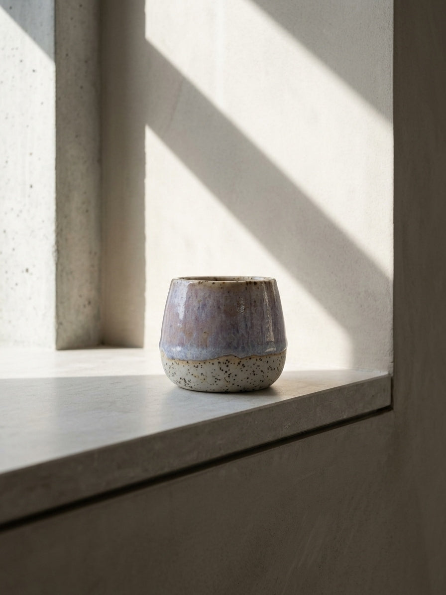 LILAC MIST - Handcrafted Stoneware Vessel