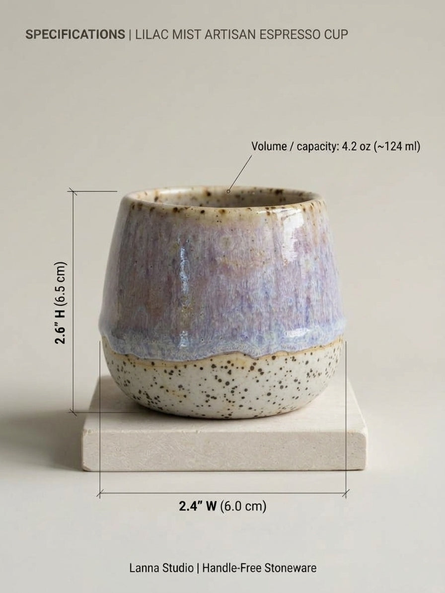 LILAC MIST - Handcrafted Stoneware Vessel