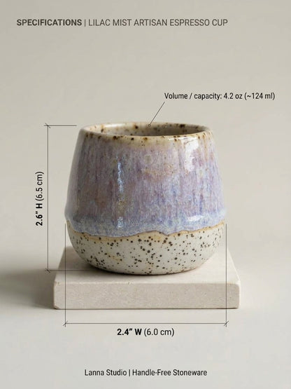 LILAC MIST - Handcrafted Stoneware Vessel