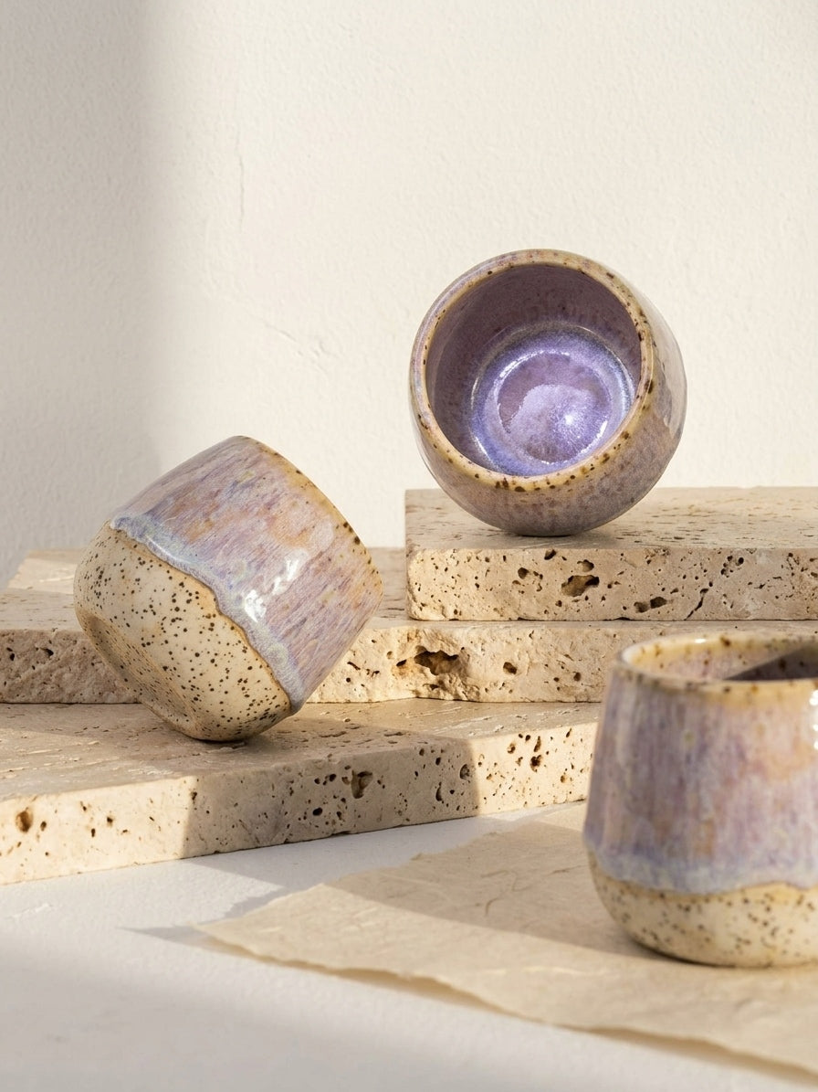 LILAC MIST - Handcrafted Stoneware Vessel