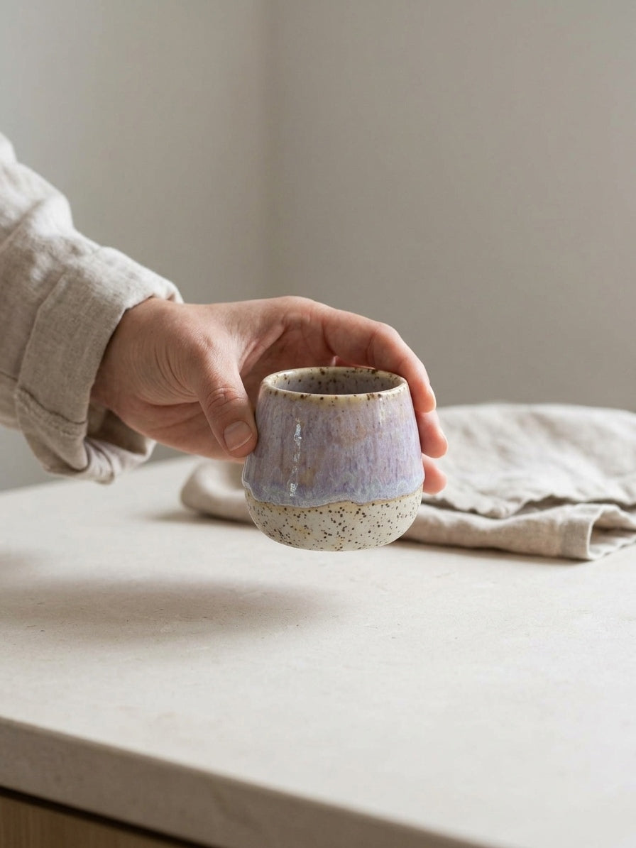 LILAC MIST - Handcrafted Stoneware Vessel