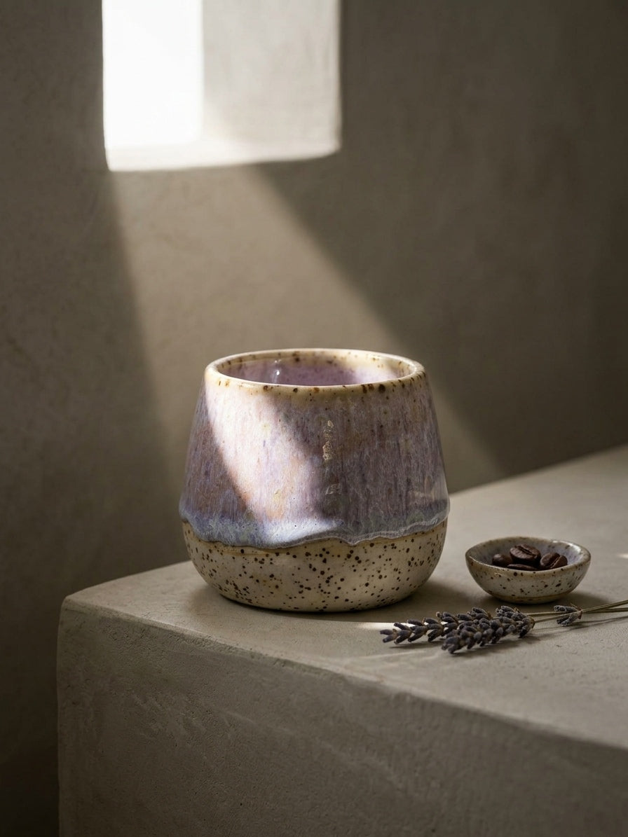 LILAC MIST - Handcrafted Stoneware Vessel