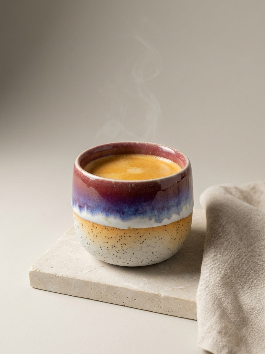 TWILIGHT HORIZON - Handcrafted Stoneware Vessel