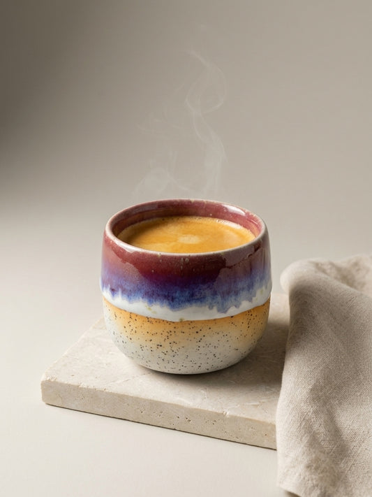 TWILIGHT HORIZON - Handcrafted Stoneware Vessel