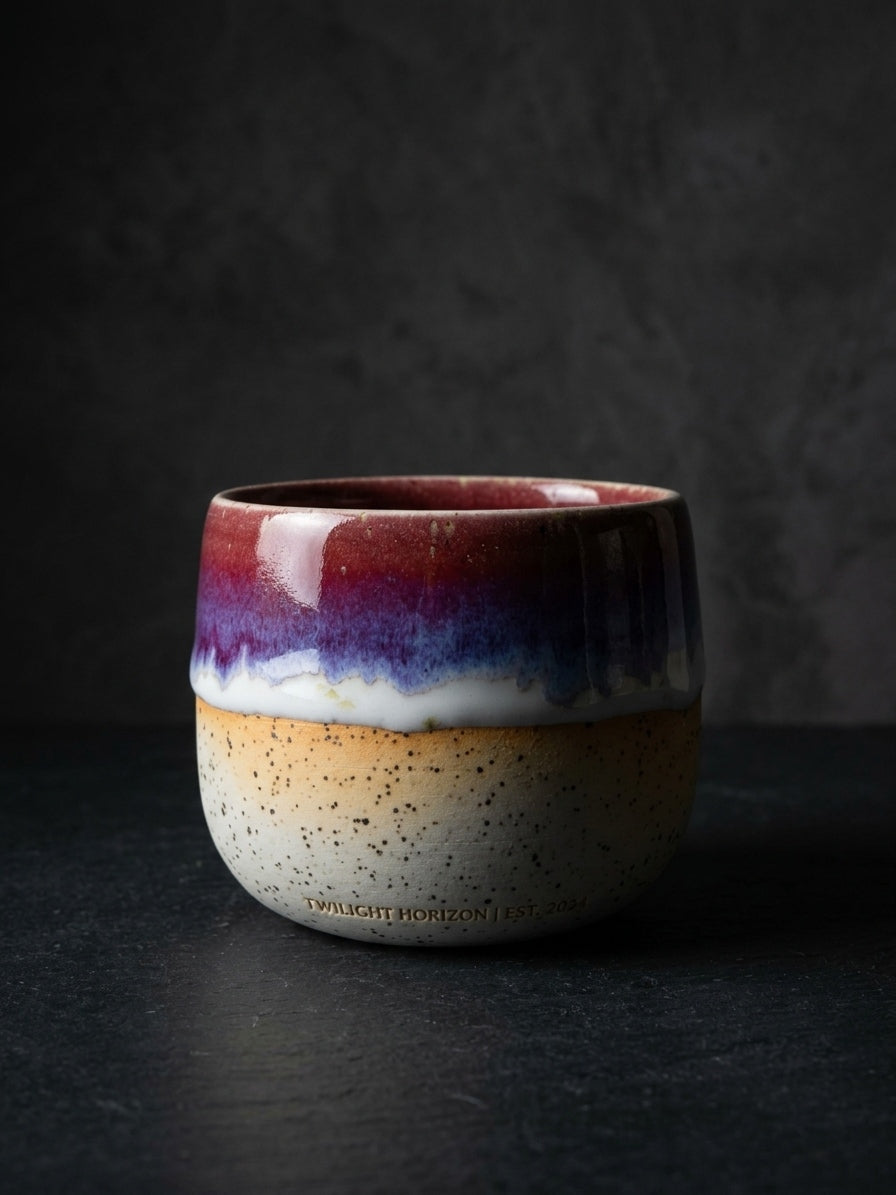 TWILIGHT HORIZON - Handcrafted Stoneware Vessel