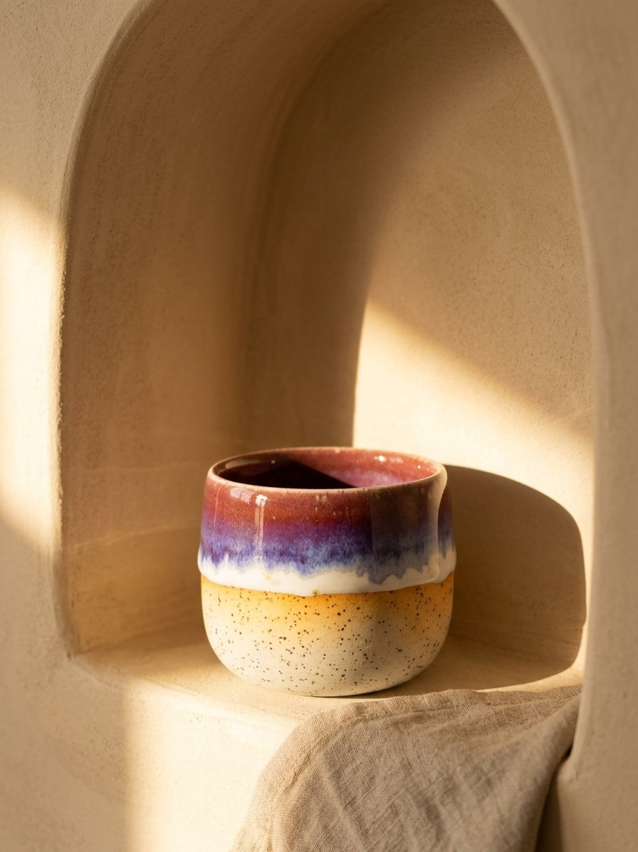 TWILIGHT HORIZON - Handcrafted Stoneware Vessel