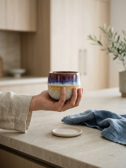 TWILIGHT HORIZON - Handcrafted Stoneware Vessel